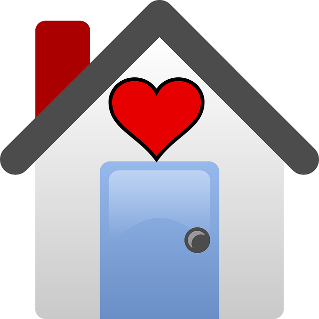 House with heart